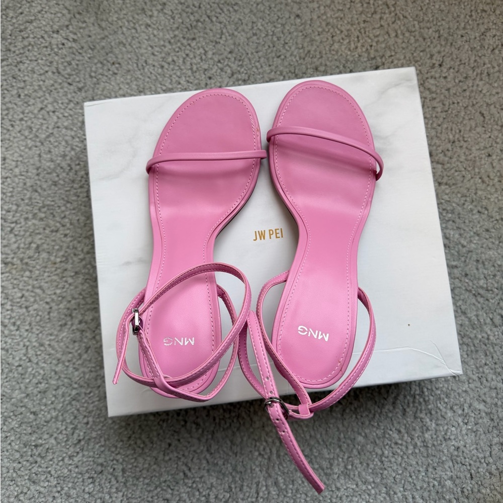 MANGO buckle strap sandals